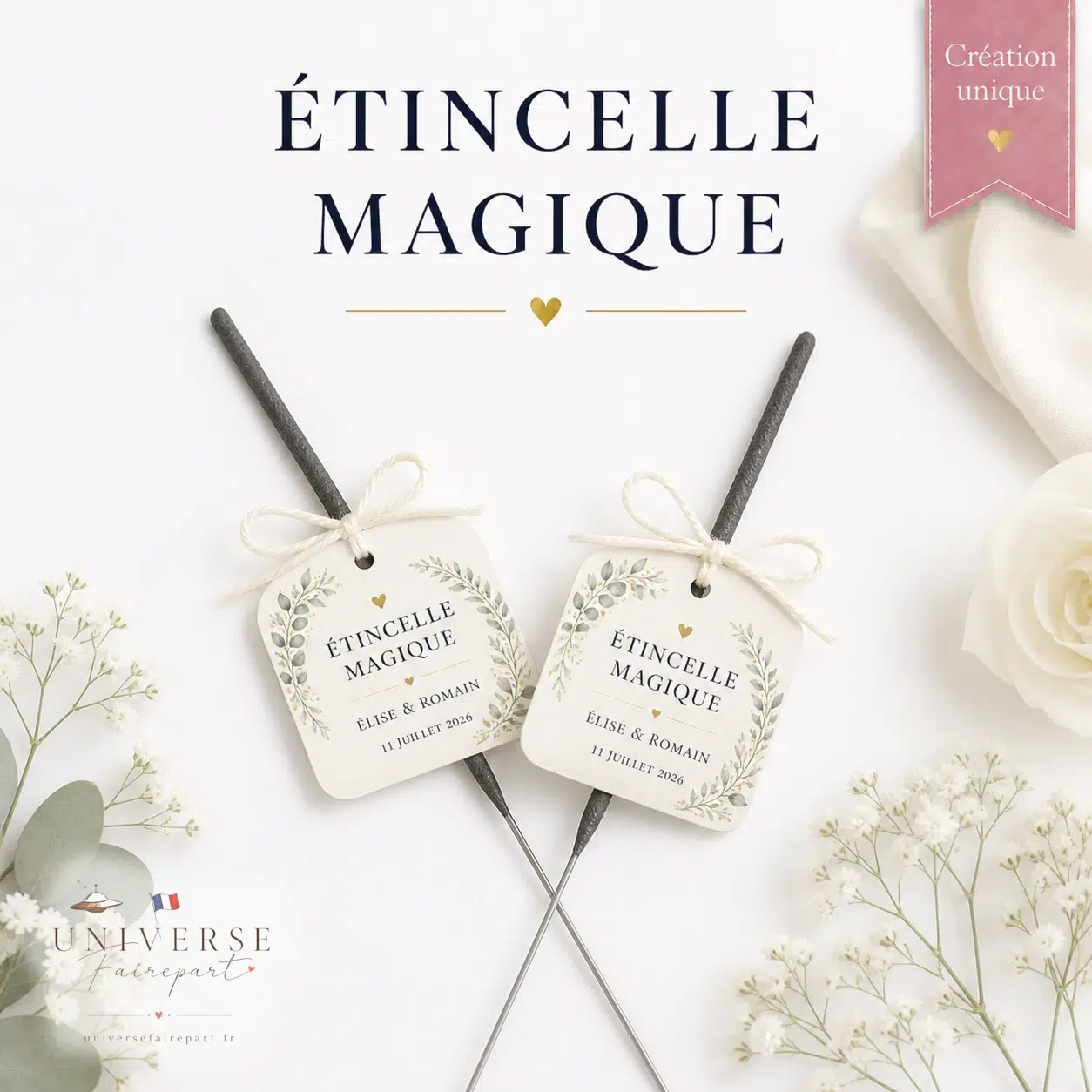 Création Unique Les Étincelles magique