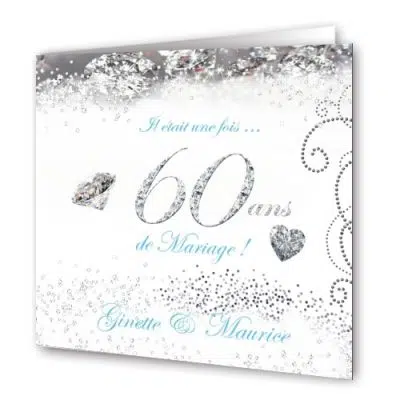 N°238 -  Année de mariage diamant ! – Image 5