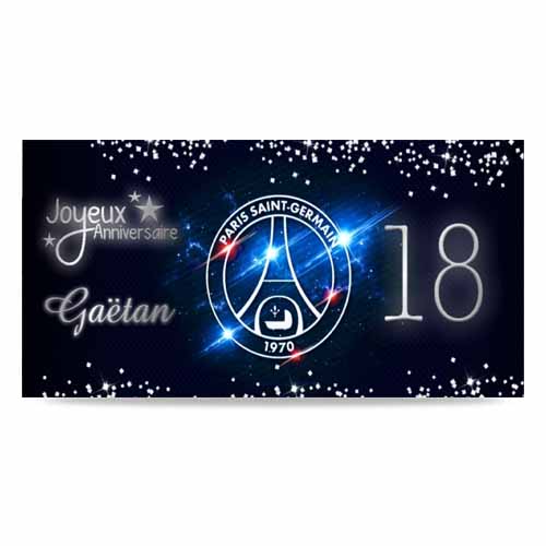 Néon LED PSG: Illuminez votre passion pour Paris Saint-Germain