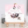 N°40 - Faire-part   gourmandise macarons d'amour mariage