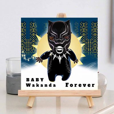 N°284 - Faire-part Original invitation WAKANDA FOREVER Blackpanther super héros