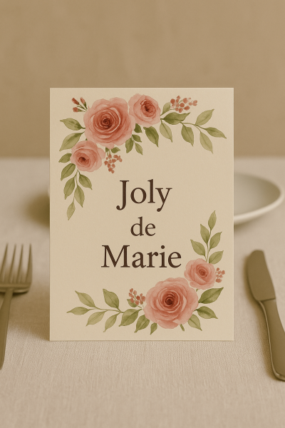 Noms de Table