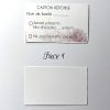 Cartons Réponse Champêtres avec des Roses Pâle - Conçus à l'Avance – Image 2