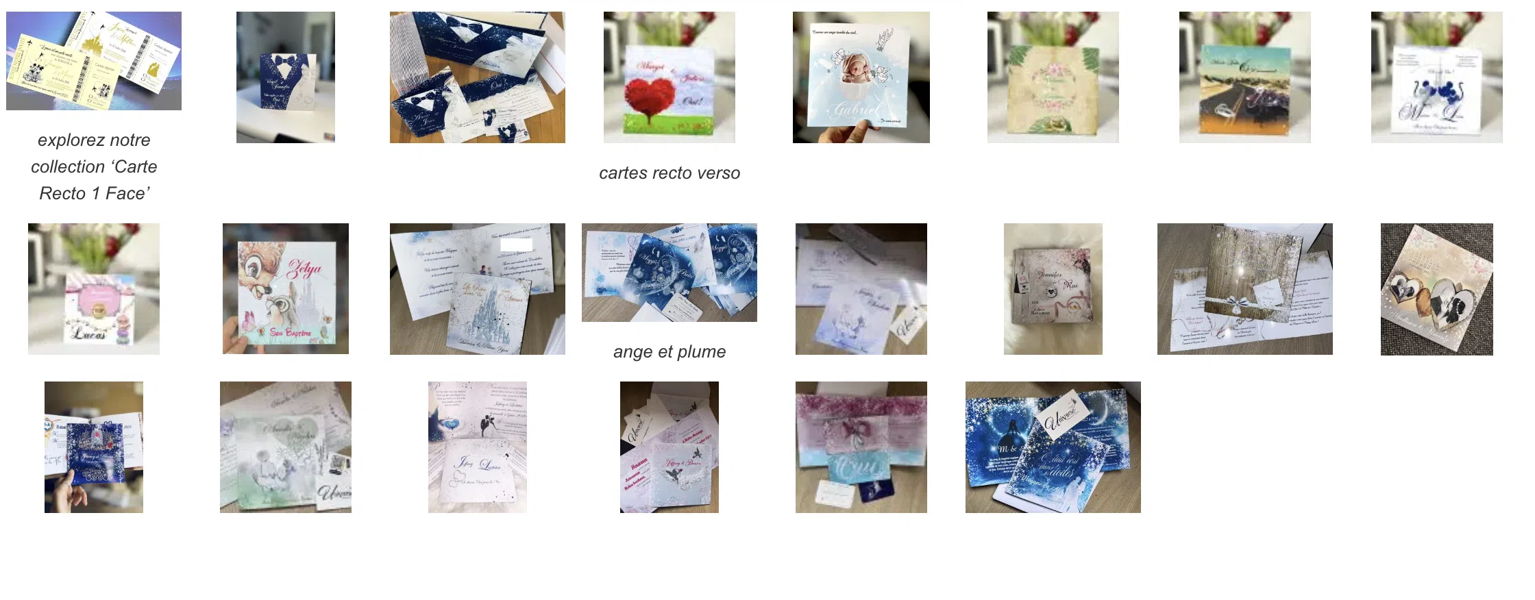 Liste de tous les produits
