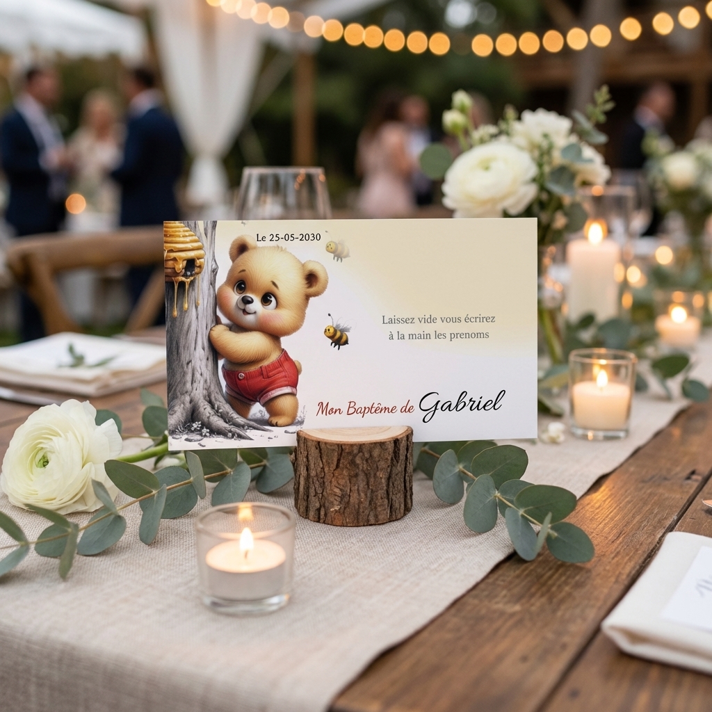 N°538.1 – Porte nom PASS 1 journée Winnie l&rsquo;ourson