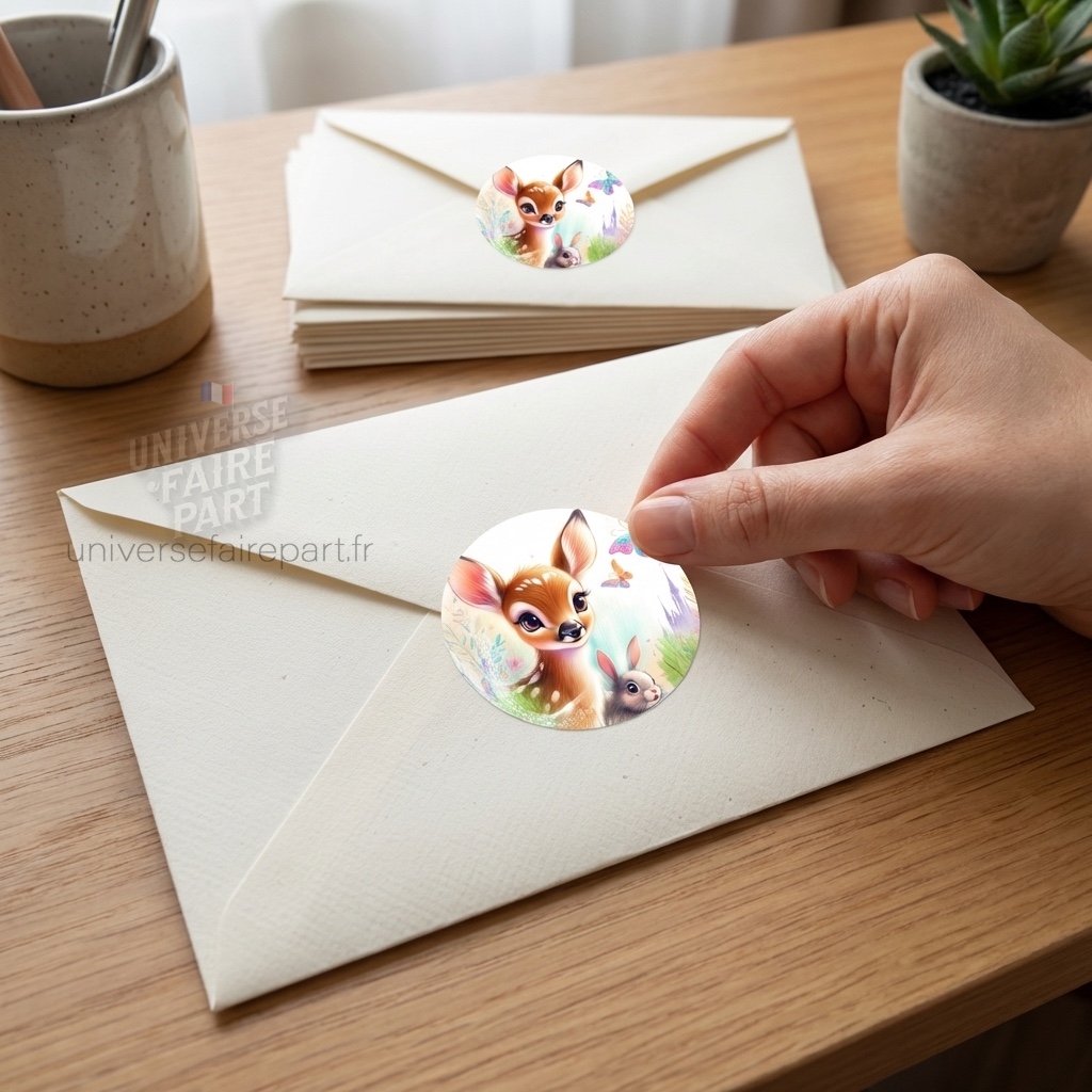 N°445.2 – Rond collant Célébrations Magiques Petit Faon Bambi