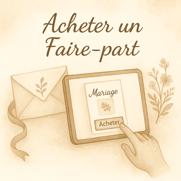 Acheter un Faire-part