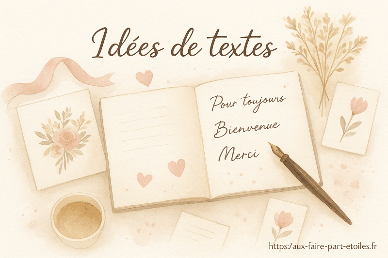 Idées de textes