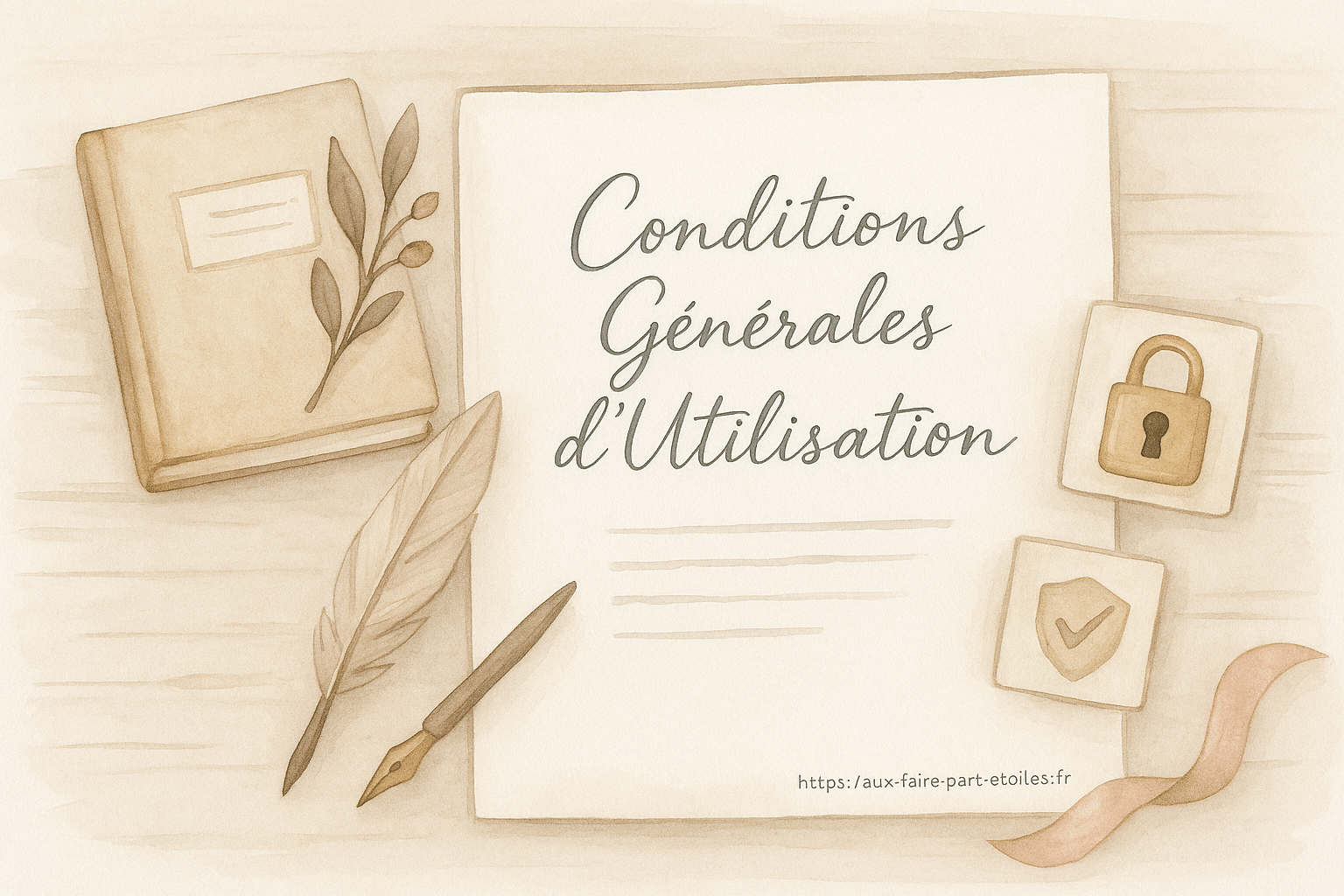 Nos Conditions générales d'utilisation