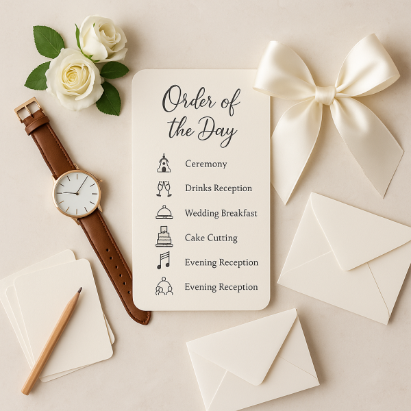 Programme de Mariage : Guidez Vos Invités à travers Votre Jour Spécial