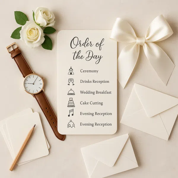 Programme de Mariage : Guidez Vos Invités à travers Votre Jour Spécial