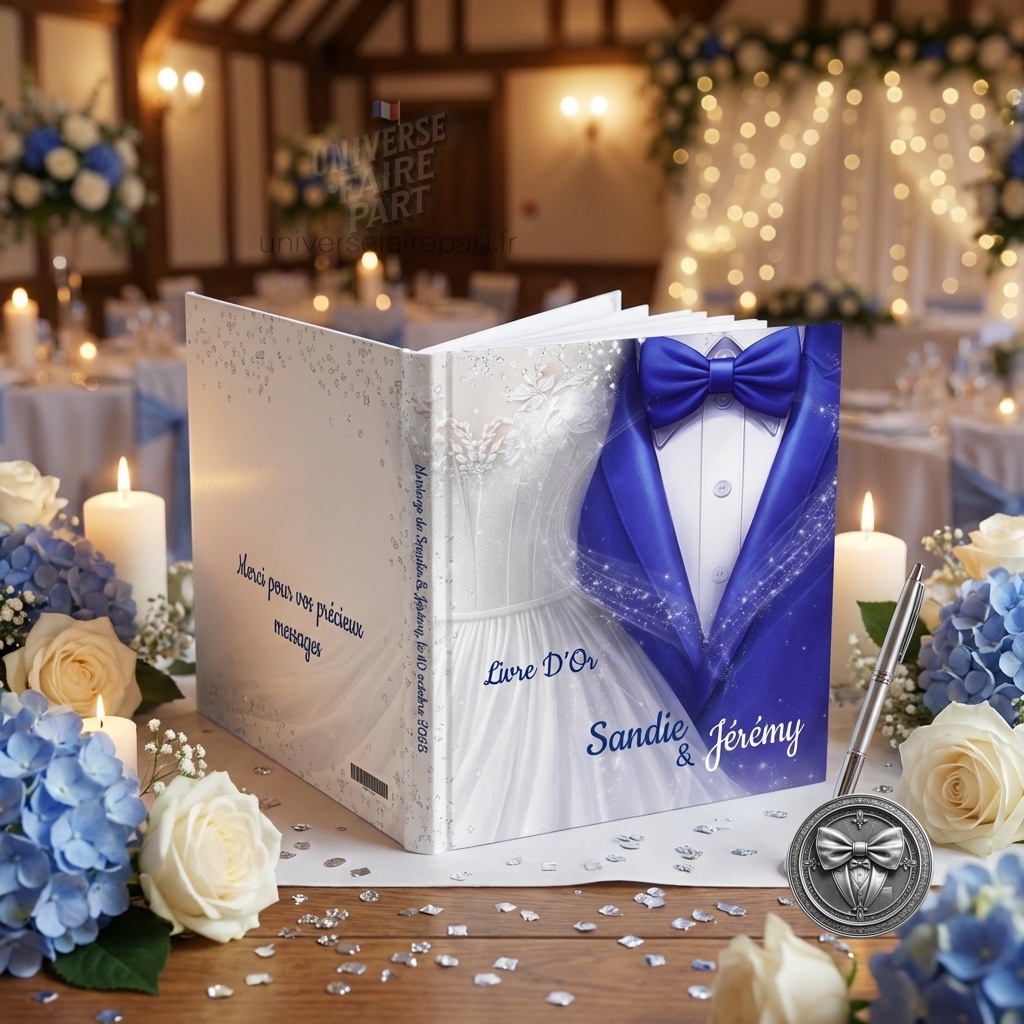 Livre d’Or de Mariage  costume 219 Éclats d’Amour