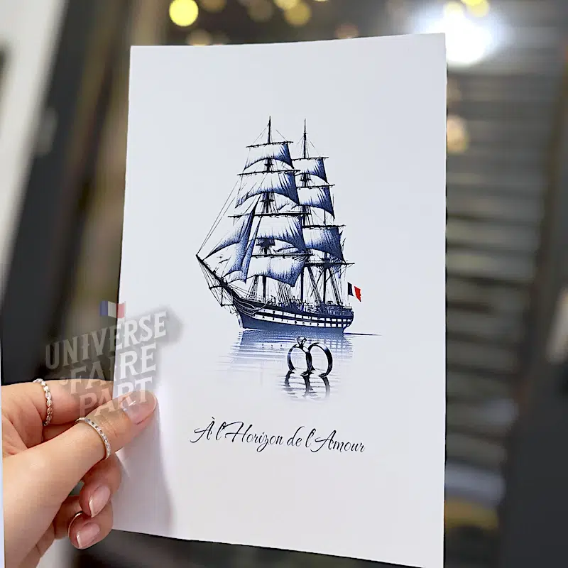 N°574- Faire-part  à l&rsquo;Horizon de l&rsquo;Amour