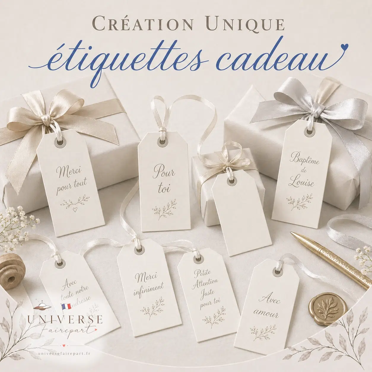 Création Unique Etiquettes diverses
