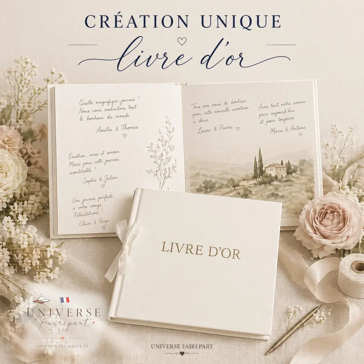 Création Unique Le livre d&rsquo;or