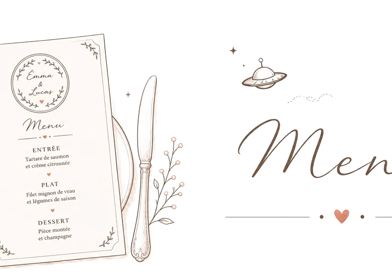 Acheter votre Menu