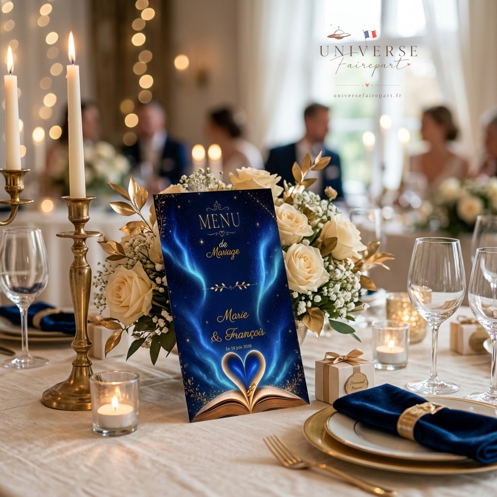 N°19.1 Menu Romantique le Livre Magique